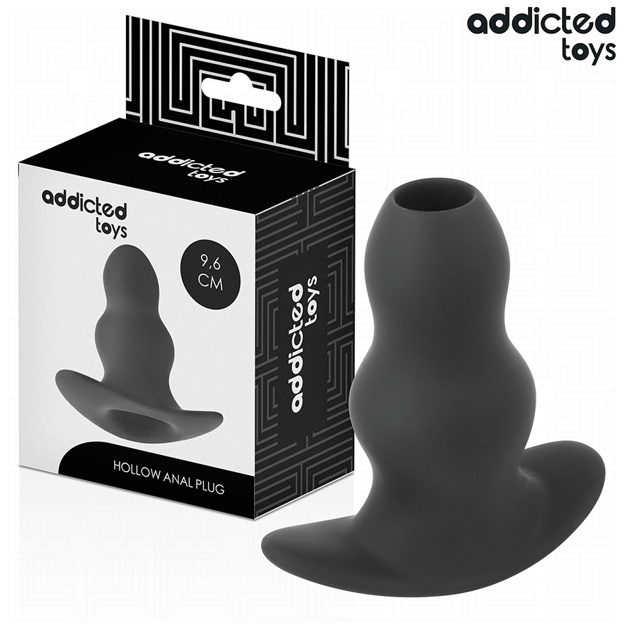 Plug tunnel creux M 9,6 cm · Addicted Toys · Tunnel (creux)