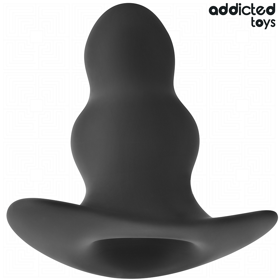 Plug tunnel creux S 7,3 cm débutant — vue de profil