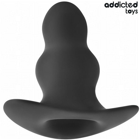 Plug tunnel creux S 7,3 cm débutant — vue de profil