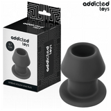 Plug tunnel ouvert silicone taille M 8,7 cm — Extreme Hollow · Addicted Toys · Tunnel (creux)