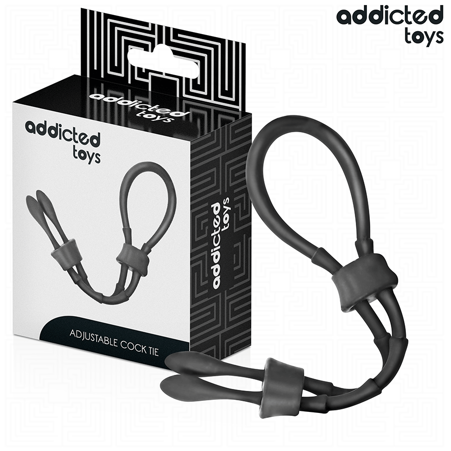 Cockring lasso ajustable silicone — Addicted Toys · Addicted Toys · Cockrings silicone