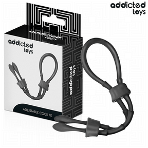 Cockring lasso ajustable silicone — Addicted Toys · Addicted Toys · Cockrings silicone