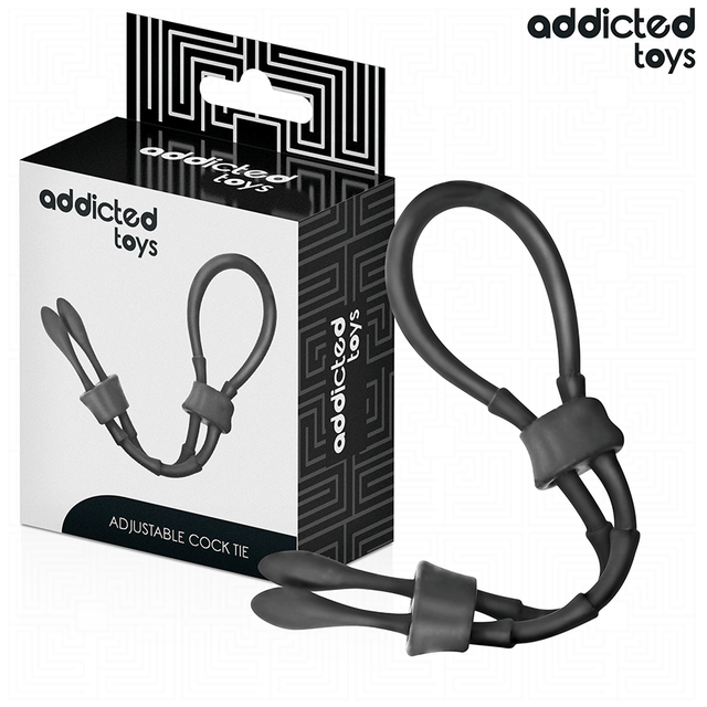 Cockring lasso ajustable silicone — Addicted Toys · Addicted Toys · Cockrings silicone