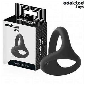 ADDICTED TOYS ANNEAU PENIS TRIPLE EPAIS