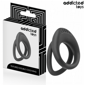 ADDICTED TOYS ANNEAU PENIS A DOUBLE TEXTURE