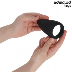Cockring forme larme silicone — vue de profil