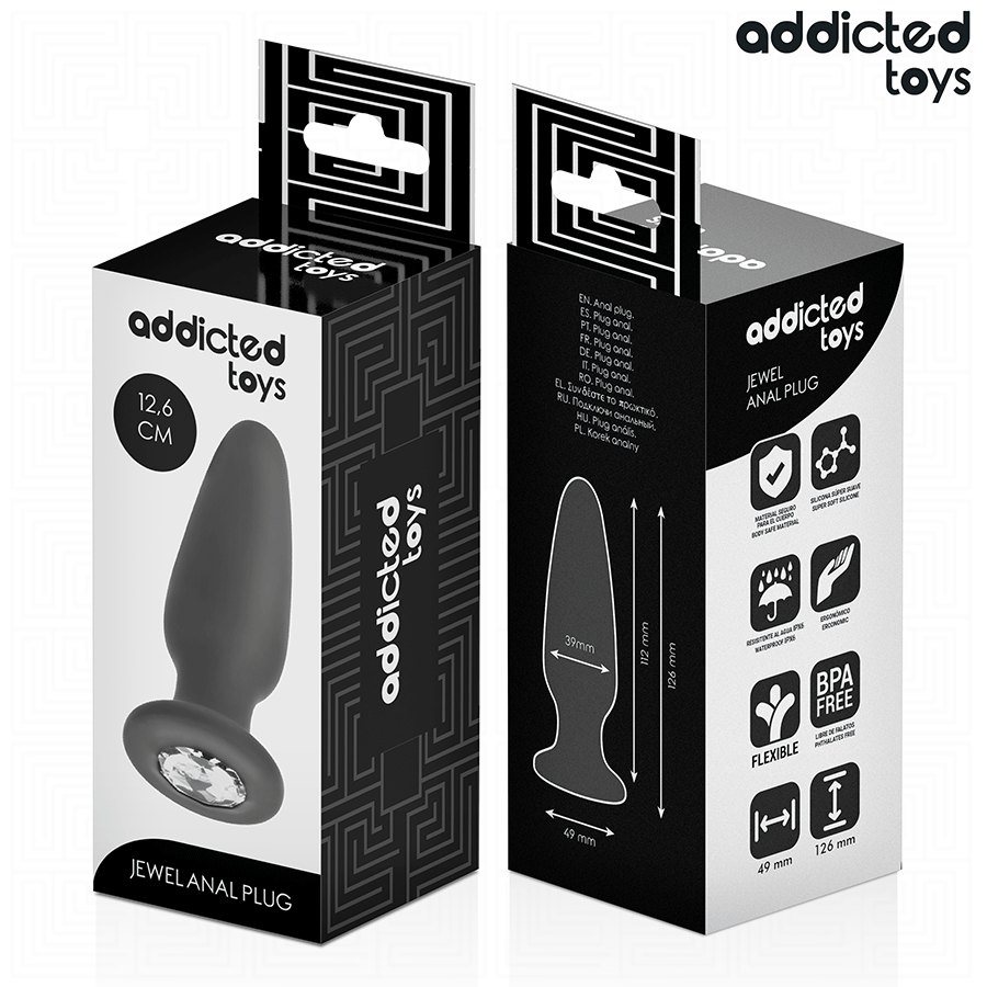 Plug anal slim 10,3 cm — emballage