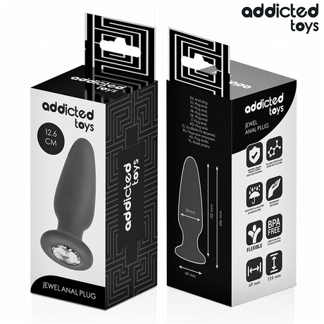 Plug anal slim 10,3 cm — emballage