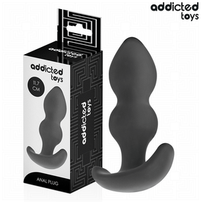 Plug anal double bulbe base flexible 11,7 cm · Addicted Toys · Plugs