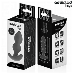 Plug anal double bulbe base flexible 11,7 cm — emballage