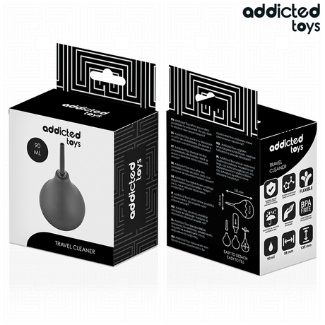 Poire anale voyage 90 ml ultra-compacte — emballage