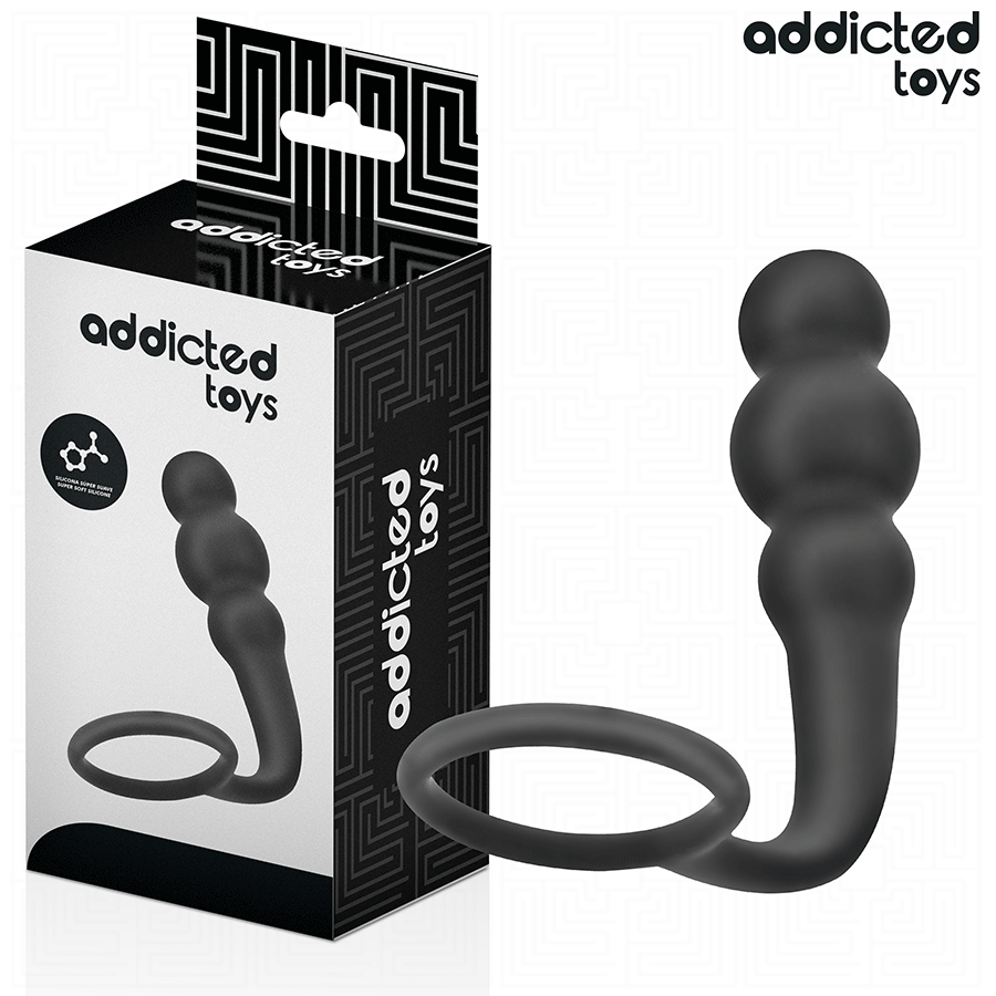 Plug anal avec cockring — Modèle 1 · Addicted Toys · Plugs