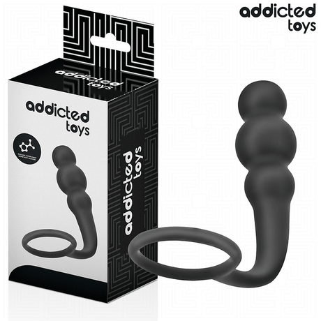 Plug anal avec cockring — Modèle 1 · Addicted Toys · Plugs