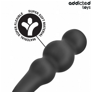 Plug anal avec cockring — vue détaillée