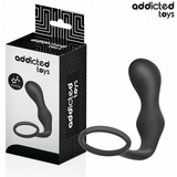 Plug prostatique double boule + cockring — Modèle 3 · Addicted Toys · Plugs