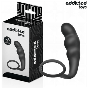 Plug trapu tête bulbeuse + cockring — Modèle 4 · Addicted Toys · Plugs