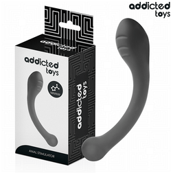Stimulateur anal courbé en silicone 18 cm · Addicted Toys · Plugs