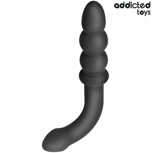 Double stimulateur prostate + chapelet 4 perles — en situation