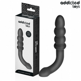Double stimulateur prostate + chapelet 4 perles · Addicted Toys · Plugs
