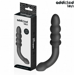 Double stimulateur prostate + chapelet 4 perles · Addicted Toys · Plugs