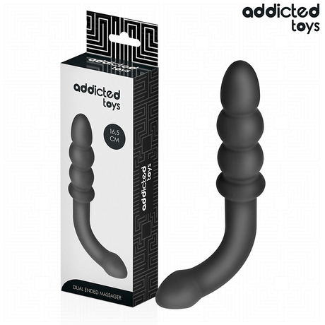 Double stimulateur prostate + chapelet 4 perles · Addicted Toys · Plugs