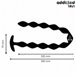 Extra-long anal snake 55 cm — detailed view