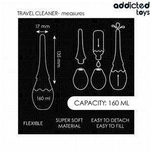 Poire de lavement canule conique large 160 ml — en situation