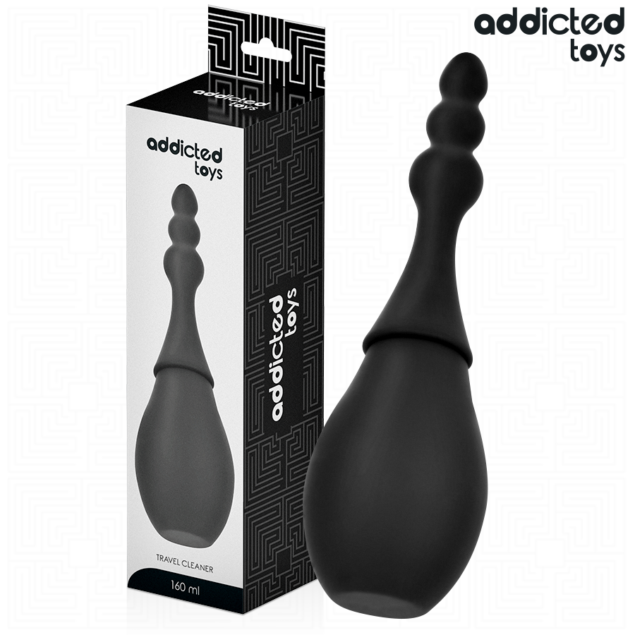 Poire de lavement canule 3 boules 160 ml — M4 · Addicted Toys · Hygiène anale