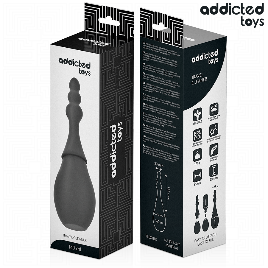 Poire de lavement canule 3 boules 160 ml — emballage