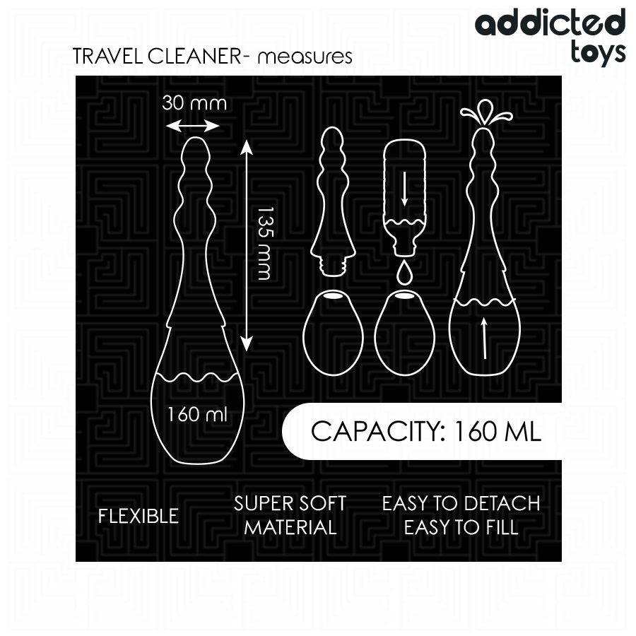 Poire de lavement canule 3 boules 160 ml — en situation
