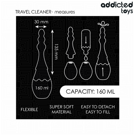 Poire de lavement canule 3 boules 160 ml — en situation