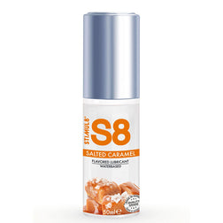Lubrifiant aromatisé — S8 Caramel Salé 50 ml en flacon transparent