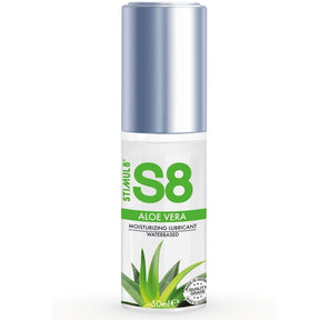 Lubrifiant eau aloe vera format voyage 50 ml · Stimul8 · Lubrifiants aromatisés