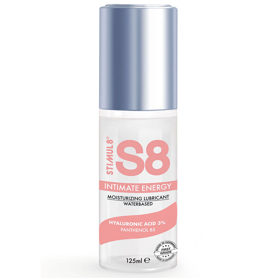 Lubrifiant hydratant acide hyaluronique 125 ml — S8 Intimate Energy · Stimul8 · Base eau