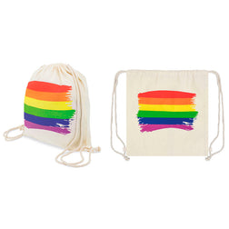 PRIDE COTTON BACKPACK LGBT FLAG