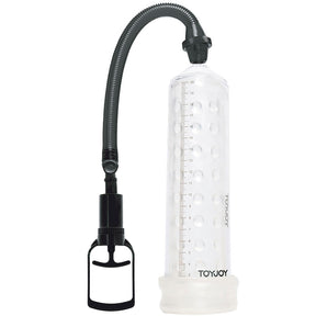 TOYJOY POMPE DE MASSAGE PUISSANTE AVEC MANCHON TRANSPARENT