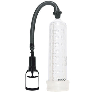 TOYJOY POMPE DE MASSAGE PUISSANTE AVEC MANCHON TRANSPARENT