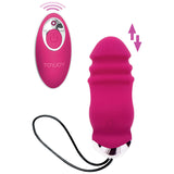 TOYJOY HAPPINESS SUNN SIDE UP AND DOWN VIBRATEUR FUCHSIA TELECOMMANDE