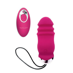 TOYJOY HAPPINESS SUNN SIDE UP AND DOWN VIBRATEUR FUCHSIA TELECOMMANDE
