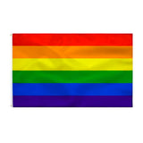FIERTE DRAPEAU ARC EN CIEL 90 X 150 CM
