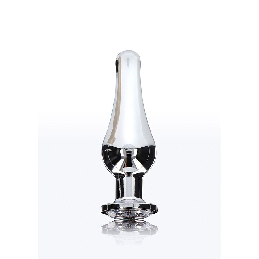 Plug bijou aluminium 9,2 cm débutant — gros plan