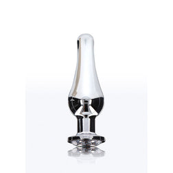 Plug bijou aluminium 9,2 cm débutant — gros plan