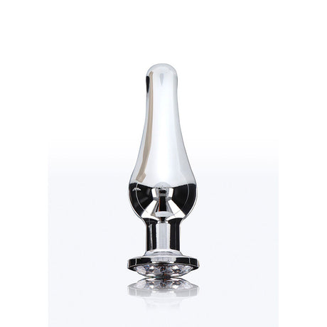 Plug bijou aluminium 9,2 cm débutant — gros plan