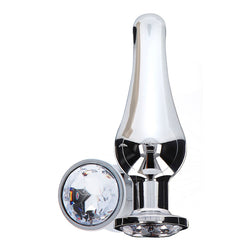 Plug bijou aluminium 9,2 cm débutant — Diamond Bum S · Toyjoy · Plugs bijoux