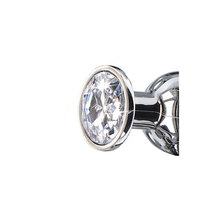 Plug bijou aluminium 9,2 cm débutant — vue de profil