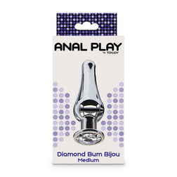 Plug bijou aluminium — vue de profil