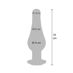 Plug bijou aluminium large — emballage