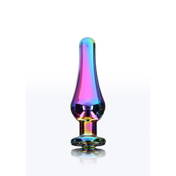 Plug bijou aluminium rainbow — vue détaillée