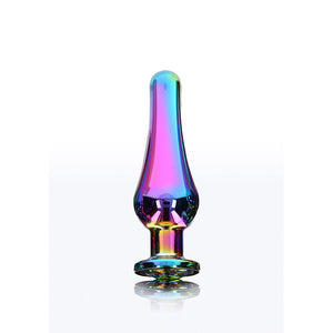 Plug bijou aluminium rainbow — vue détaillée