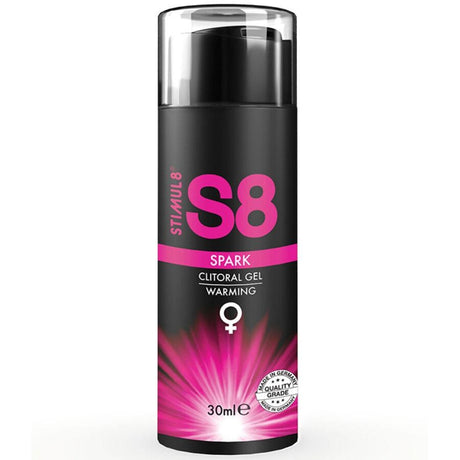 Kit duo gel retardant + gel stimulant chauffant 2×30 ml — vue de profil